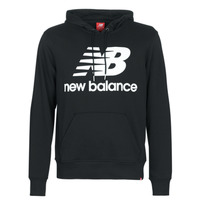 Oblačila Moški Puloverji New Balance NB SWEATSHIRT Črna