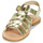 Čevlji  Deklice Sandali & Odprti čevlji Geox J SANDAL VIOLETTE GI Pozlačena