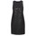 Oblačila Ženske Kratke obleke Lauren Ralph Lauren SEQUINED SLEEVELESS DRESS Črna