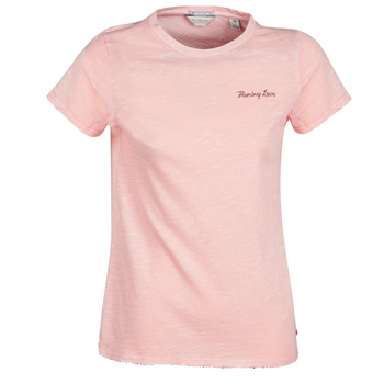 Oblačila Ženske Majice s kratkimi rokavi Maison Scotch SS T-SHIRT Rožnata