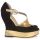 Čevlji  Ženske Sandali & Odprti čevlji Terry de Havilland PENNY Črna-zlata