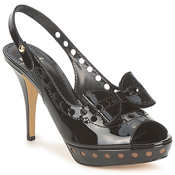 Čevlji  Ženske Sandali & Odprti čevlji Moschino Cheap & CHIC CA1606 000-črna