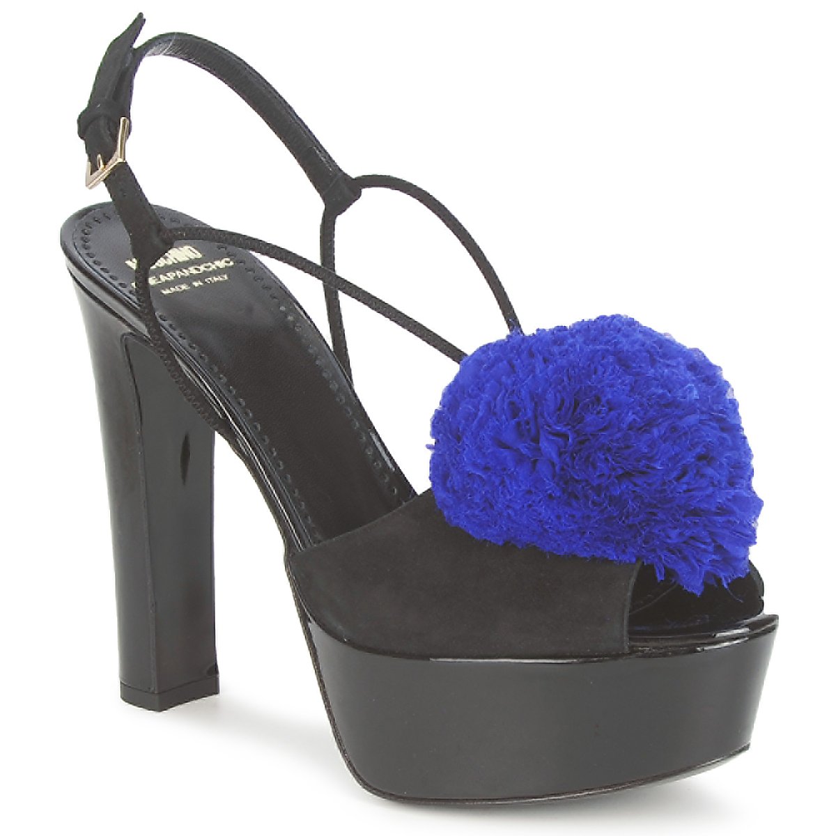 Čevlji  Ženske Sandali & Odprti čevlji Moschino Cheap & CHIC CA1608 Ooc-črna-modra