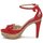Čevlji  Ženske Sandali & Odprti čevlji Etro 3488 Rdeča