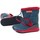 Čevlji  Otroci Škornji za sneg adidas Originals Zambat C Grafitna, Rdeča, Modra