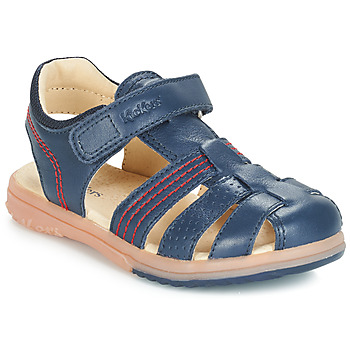 Čevlji  Dečki Sandali & Odprti čevlji Kickers PLATINIUM Modra