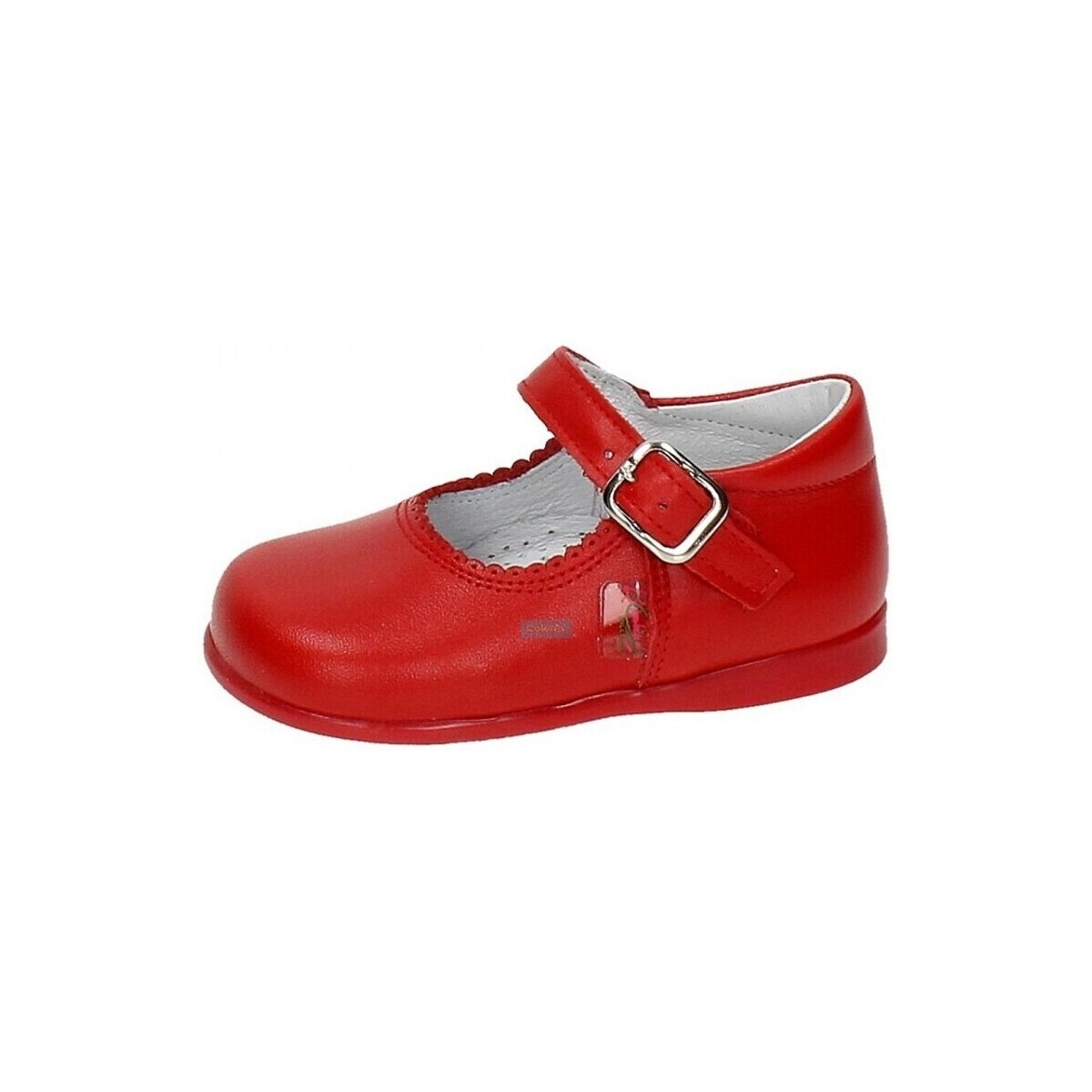 Čevlji  Deklice Balerinke Bambineli 13055-18 Rdeča