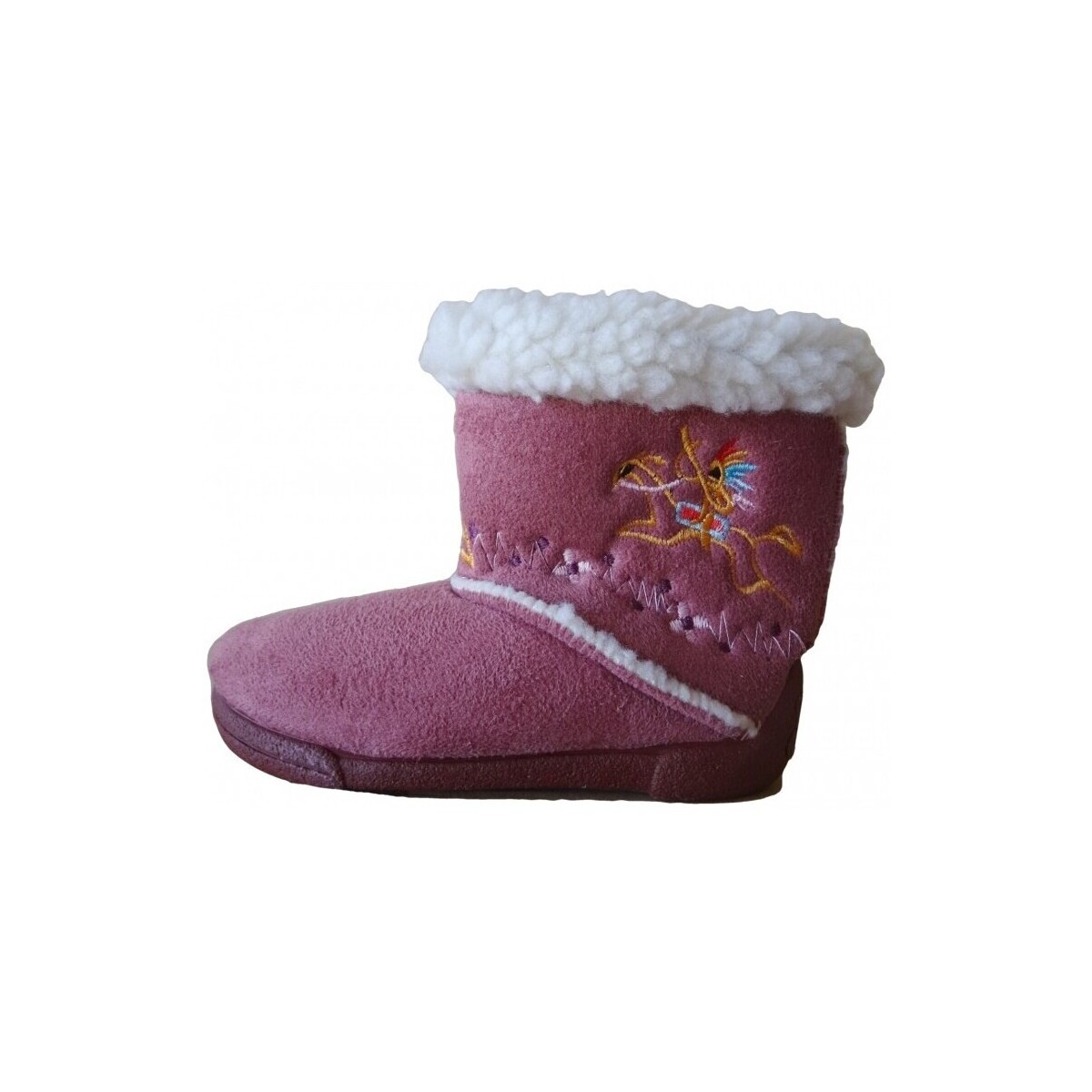Čevlji  Škornji Colores 22407-18 Rožnata