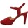 Čevlji  Ženske Sandali & Odprti čevlji Brenda Zaro F3229 Rdeča