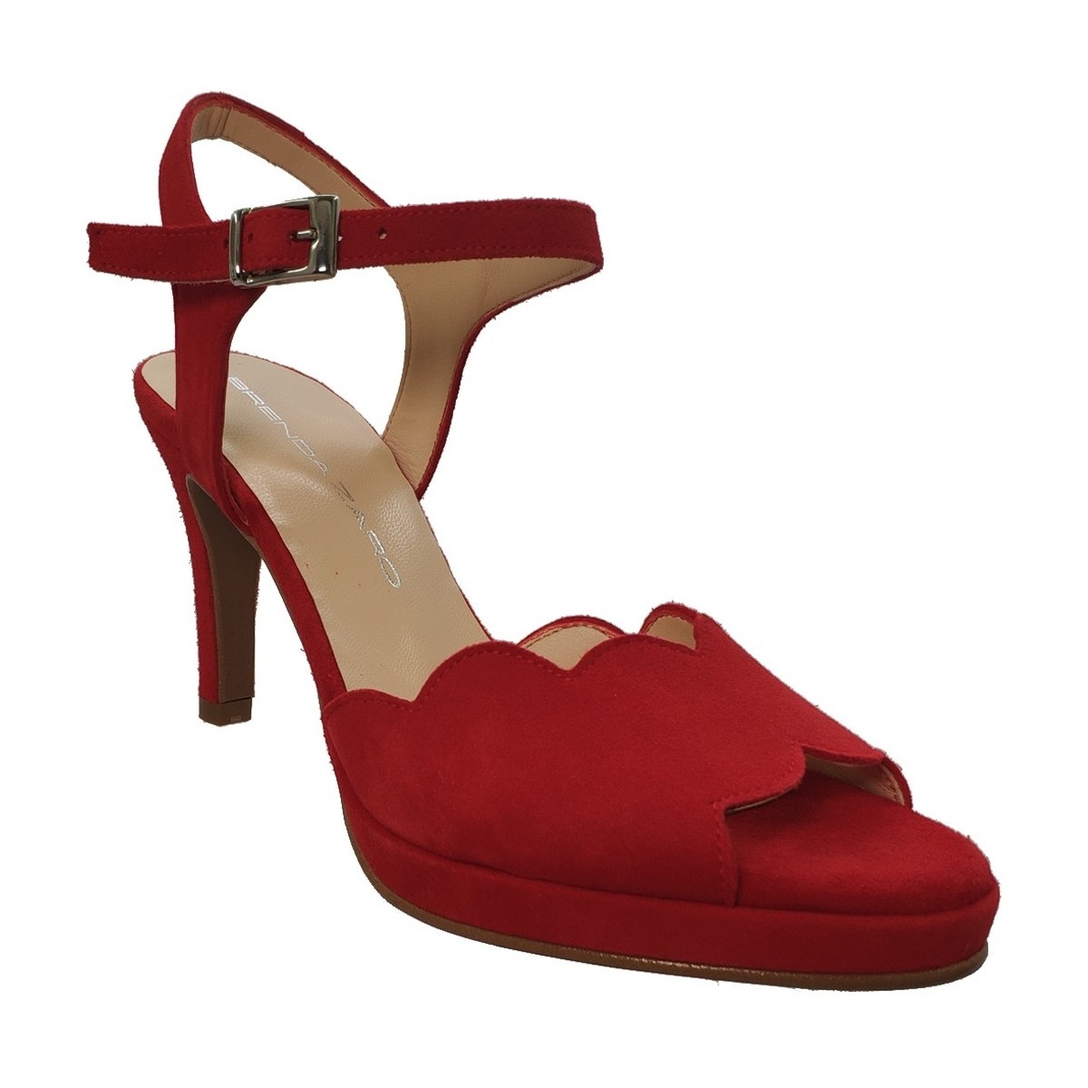 Čevlji  Ženske Sandali & Odprti čevlji Brenda Zaro F3229 Rdeča