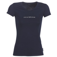 Oblačila Ženske Majice s kratkimi rokavi Emporio Armani CC317-163321-00135 Modra