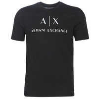 Oblačila Moški Majice s kratkimi rokavi Armani Exchange 8NZTCJ-Z8H4Z-1200 Črna
