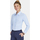 Oblačila Ženske Srajce & Bluze Sols EMBASSY OXFORD GIRL-CAMISA OXFORD MUJER MANGA LARGA Modra
