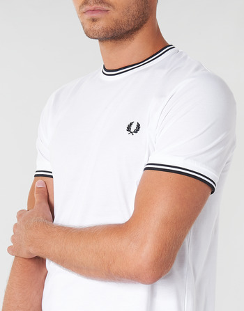 Fred Perry TWIN TIPPED T-SHIRT Bela