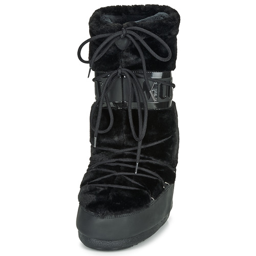 Moon Boot MOON BOOT CLASSIC FAUX FUR Črna