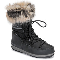 Čevlji  Ženske Škornji za sneg Moon Boot MOON BOOT MONACO LOW WP 2 Črna