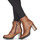 Čevlji  Ženske Gležnjarji Mustang 1336502 Konjak