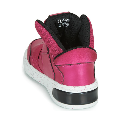 Geox J XLED GIRL Rožnata / Fuksija / Črna / Led