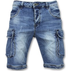 Oblačila Moški Kratke hlače & Bermuda Enos 90142115 Modra