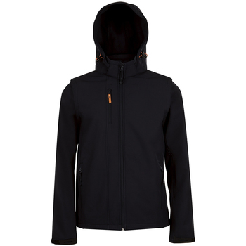 Sols TRANSFORMER-CHAQUETA SOFTSHELL-CAPUCHA-MANGAS EXTRAIBLES