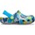 Čevlji  Deklice Sandali & Odprti čevlji Crocs CLASSIC SEASONAL GRPHC CLG Siva