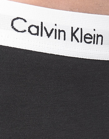 Calvin Klein Jeans COTTON STRECH LOW RISE TRUNK X 3 Črna