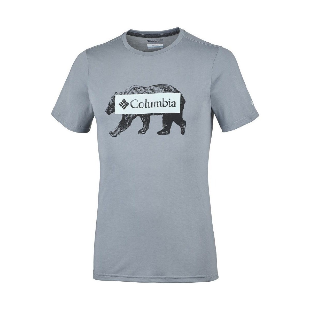 Oblačila Moški Majice s kratkimi rokavi Columbia Box Logo Bear Siva