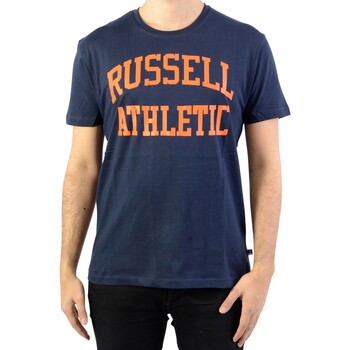 Oblačila Moški Majice s kratkimi rokavi Russell Athletic 131040 Modra