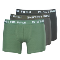Spodnje perilo Moški Boksarice G-Star Raw CLASSIC TRUNK CLR 3 PACK Črna / Zelena