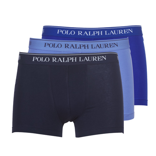 Spodnje perilo Moški Boksarice Polo Ralph Lauren CLASSIC 3 PACK TRUNK Modra
