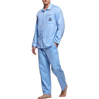 Oblačila Moški Pižame & Spalne srajce Impetus Bonaire Modra