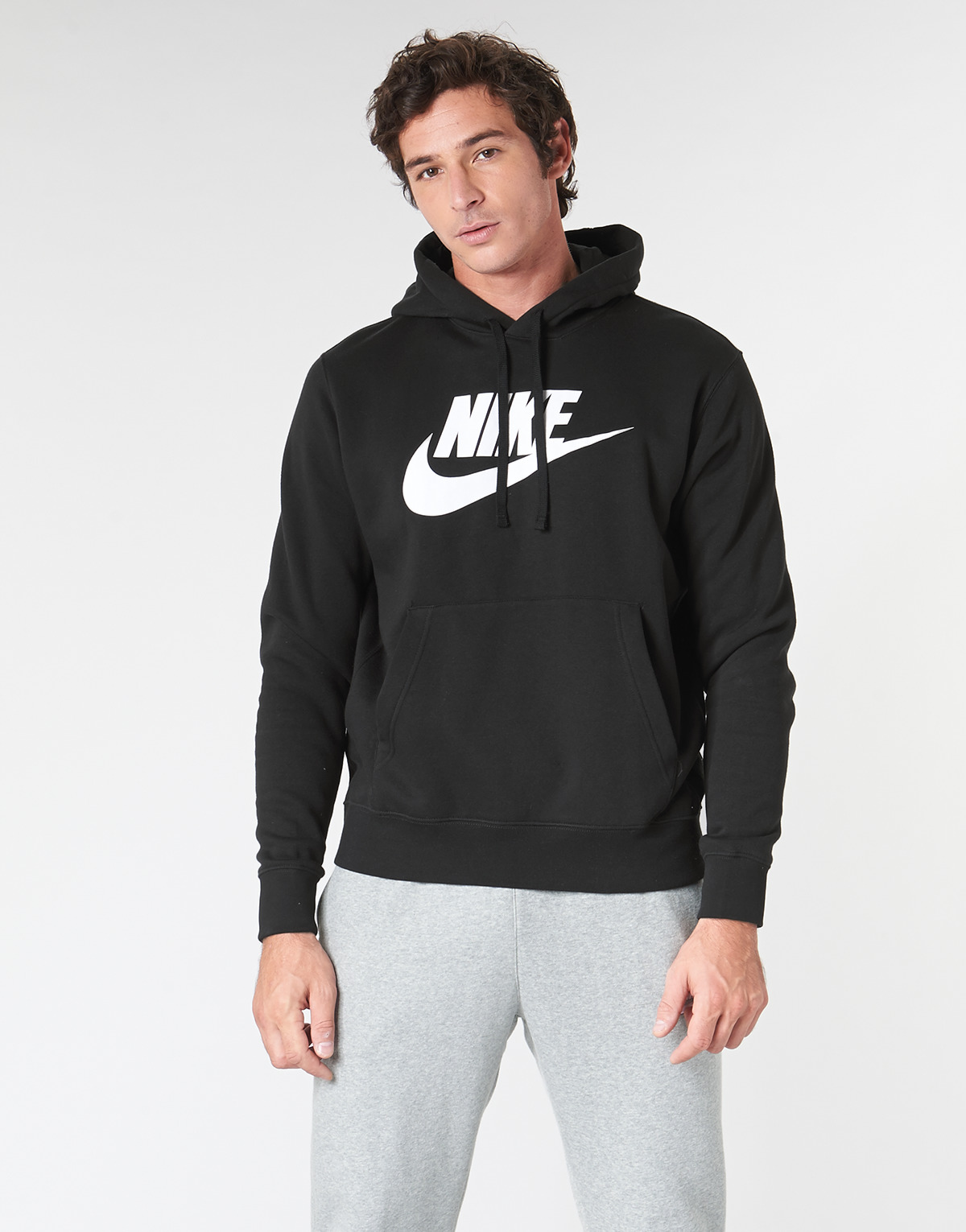 Oblačila Moški Puloverji Nike M NSW CLUB HOODIE PO BB GX Črna