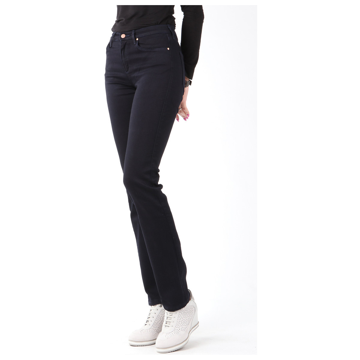 Oblačila Ženske Jeans skinny Wrangler True Blue Slim W27GBV79B 