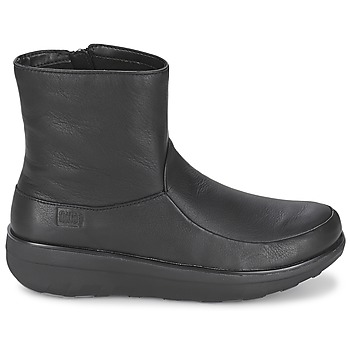 FitFlop LOAFF SHORTY ZIP BOOT Črna