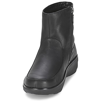 FitFlop LOAFF SHORTY ZIP BOOT Črna