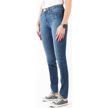 Oblačila Ženske Jeans skinny Lee Scarlett High L626SVMK Modra