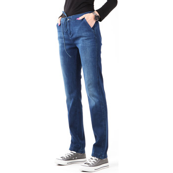 Oblačila Ženske Jeans skinny Wrangler Slouchy Cosy Blue W27CGM82G Modra