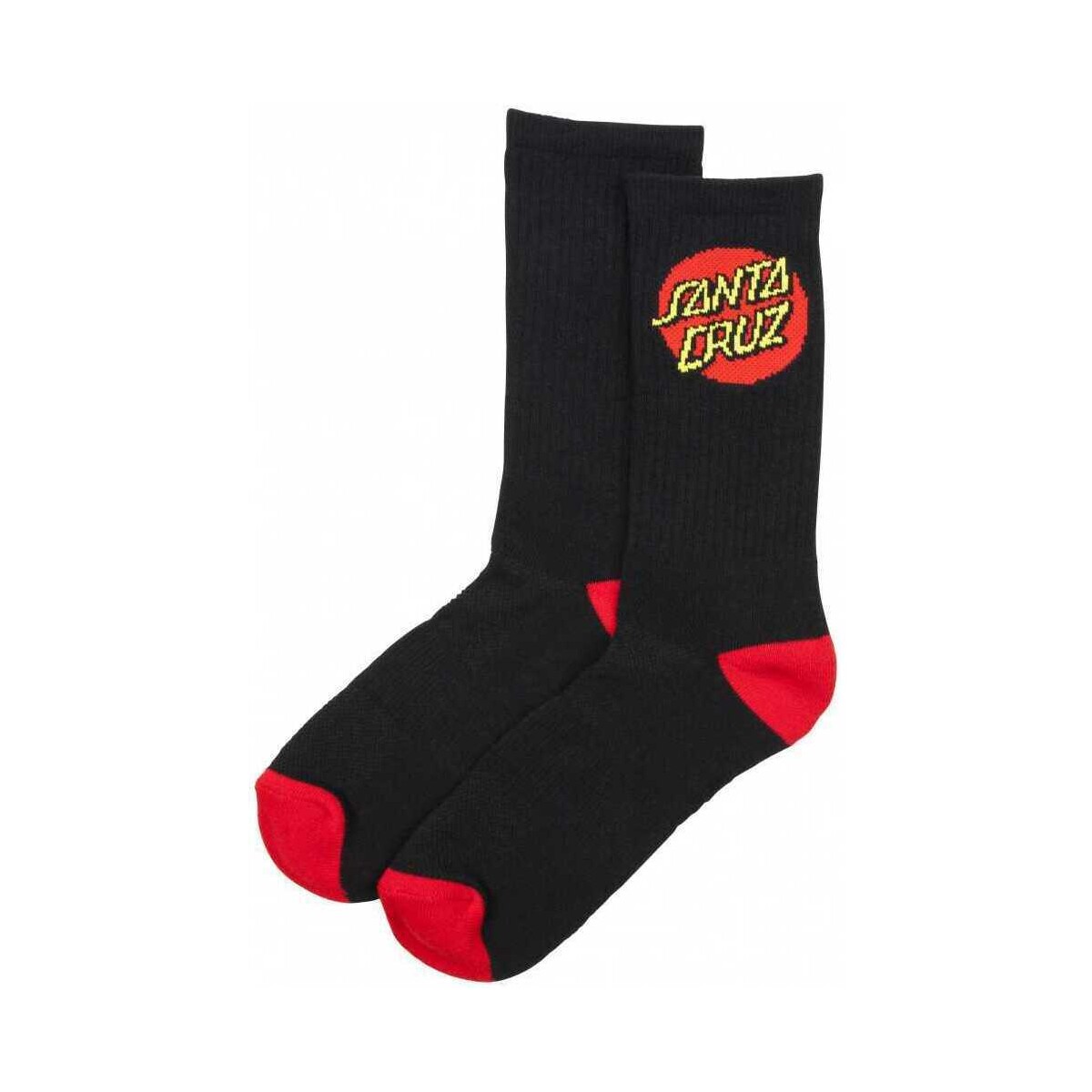 Spodnje perilo Moški Nogavice Santa Cruz Classic dot sock (2 pack) Bela