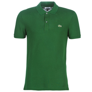 Oblačila Moški Polo majice kratki rokavi Lacoste PH4012 SLIM Zelena