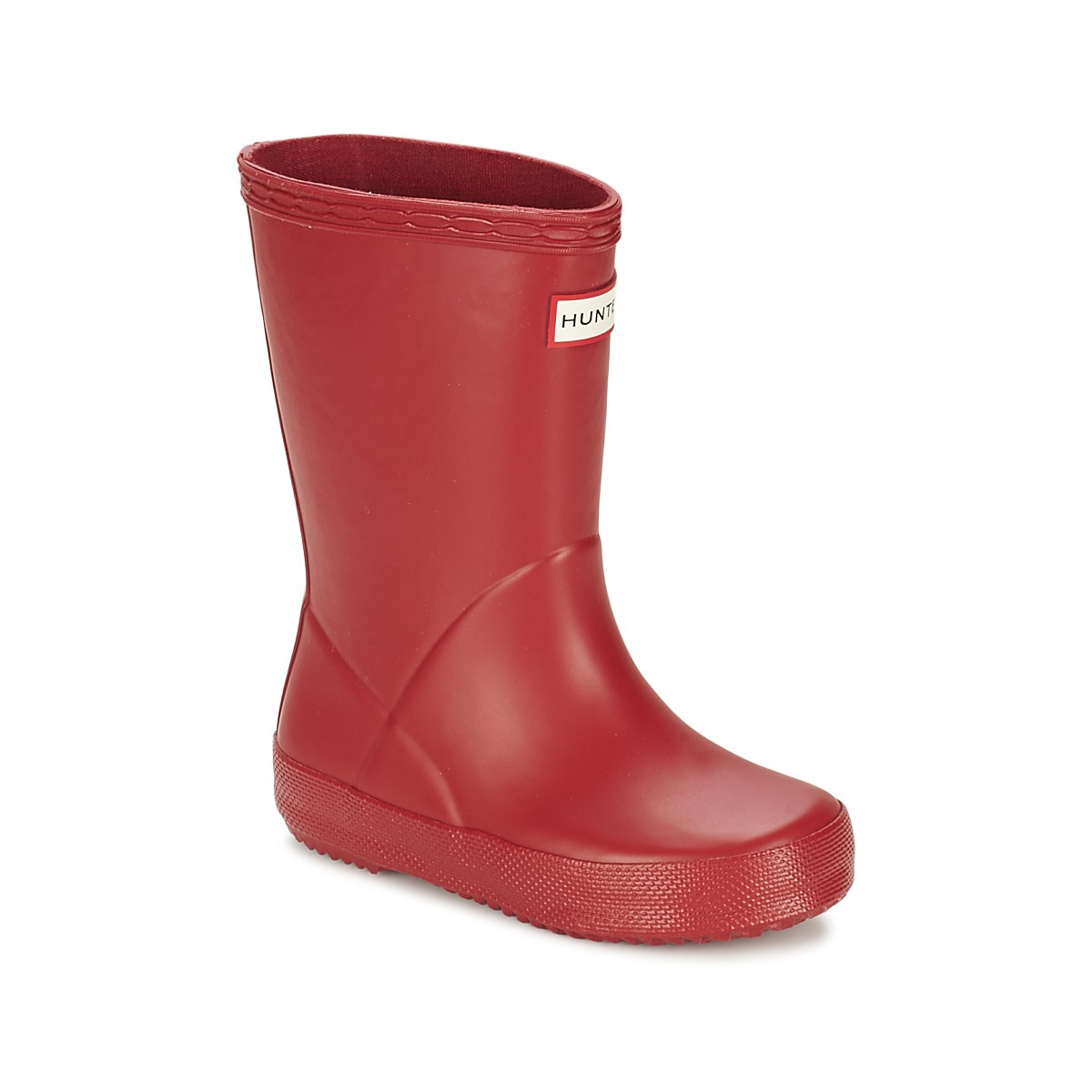 Čevlji  Otroci škornji za dež  Hunter KIDS FIRST CLASSIC Rdeča