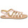 Čevlji  Deklice Sandali & Odprti čevlji Citrouille et Compagnie MAYANA Rožnata / Zlata