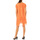 Oblačila Ženske Kratke obleke La Martina HWD007-06057 Oranžna