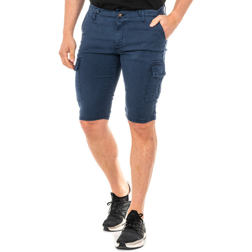 Oblačila Moški Kratke hlače & Bermuda La Martina LMB006-07017 Modra