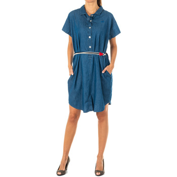 Oblačila Ženske Obleke La Martina LWD601-D7002 Modra