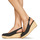 Čevlji  Ženske Sandali & Odprti čevlji Tommy Hilfiger ICONIC ELBA SLING BACK WEDGE Črna