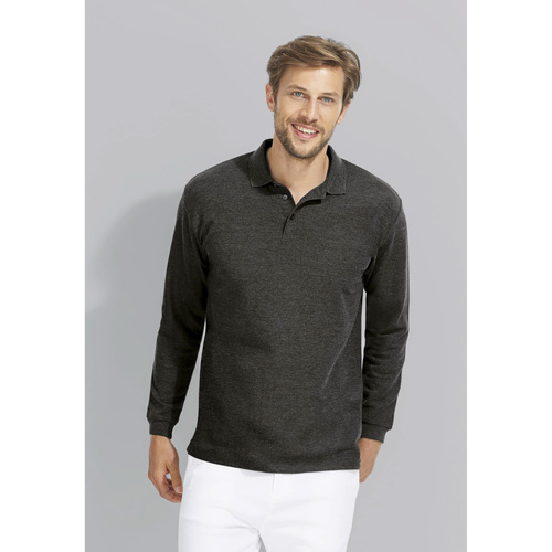 Sols WINTER 2 CASUAL MEN-POLO HOMBRE MANGA LARGA-100% algodón Siva