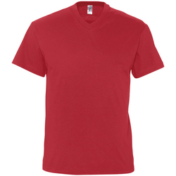 Oblačila Moški Majice s kratkimi rokavi Sols VICTORY COLORS Rojo