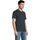 Oblačila Moški Majice s kratkimi rokavi Sols VICTORY COLORS-CAMISETA HOMBRE CUELLO PICO DE ALGODÓN Modra