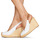 Čevlji  Ženske Sandali & Odprti čevlji Tommy Hilfiger ICONIC ELENA SLING BACK WEDGE Bela