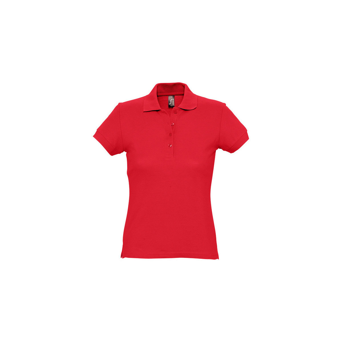 Oblačila Ženske Polo majice kratki rokavi Sols PASSION WOMEN COLORS Rdeča